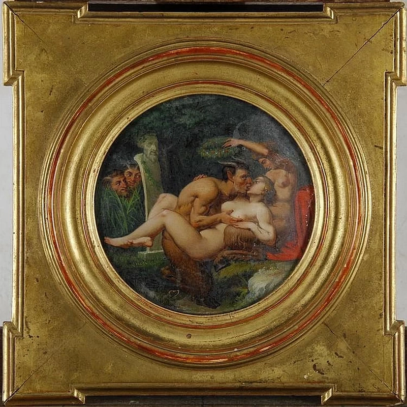 Ninfa sorpresa da un satiro